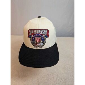 NASCAR 50th Anniversary 1948-1998 Snapback Hat Track Gear Adult‎ O/S